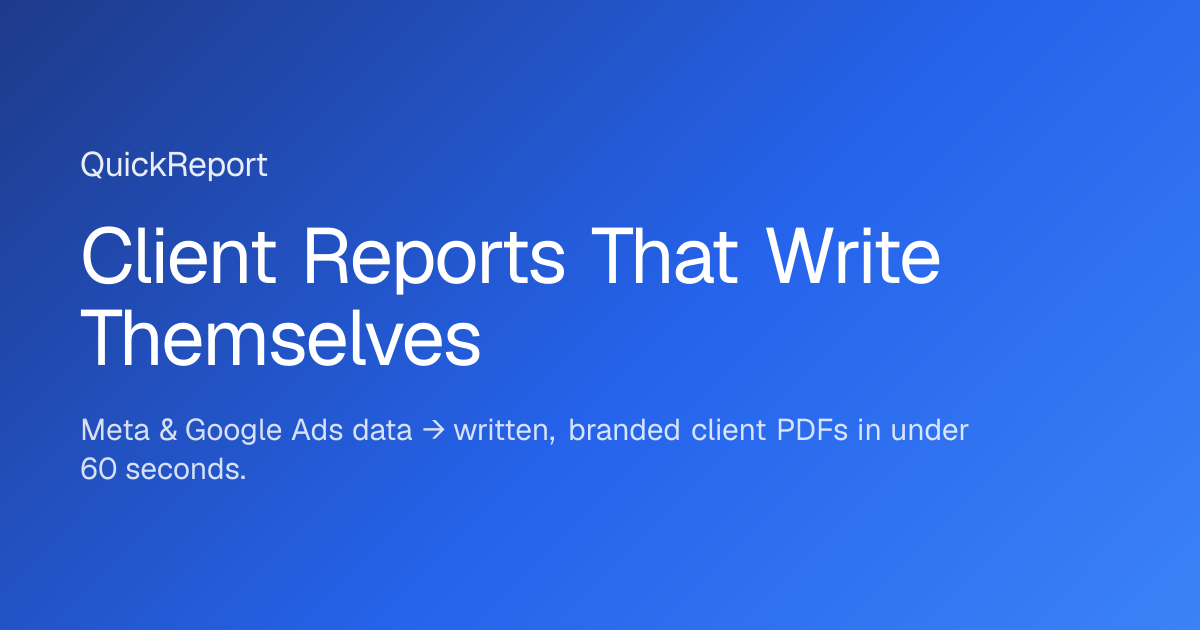 QuickReport